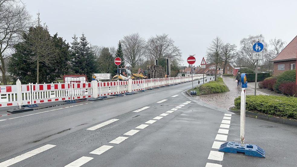 Die halbseitige Sperrung wollten einige nicht akzeptieren. Foto: Heinig/Archiv