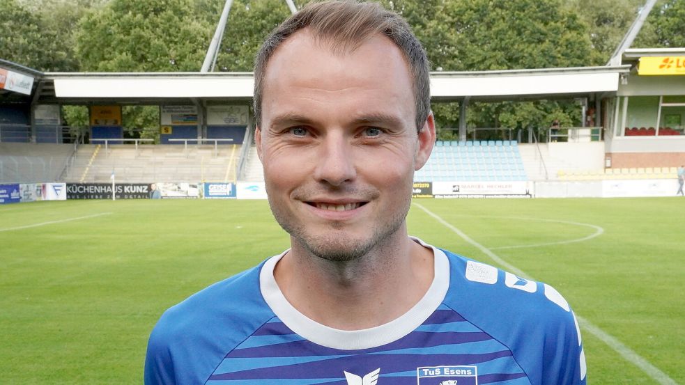 Manuel Meints erzielte für Esens den Siegtreffer. Foto: Doden/Emden