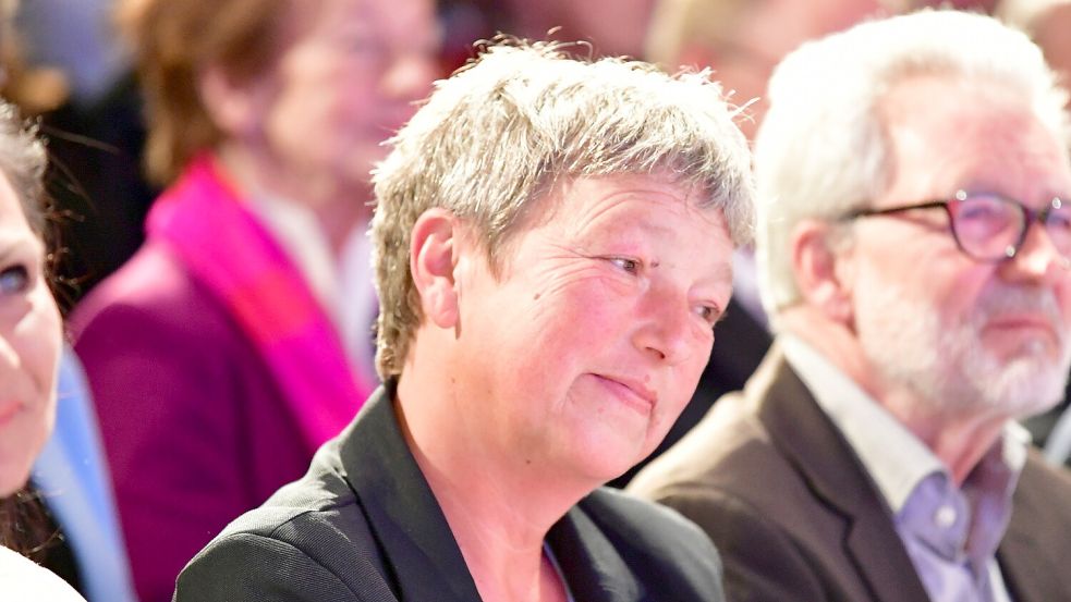 Landtagspräsidentin Hanna Naber (SPD) wohnte der Verleihung bei.