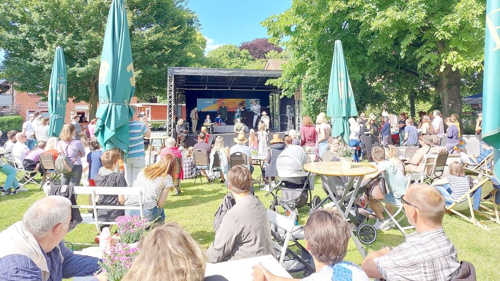 Der Emder Kultursommer geht in die dritte Auflage mit Spielstätten auf dem Stephansplatz (Bild), am Hafentor und auf dem Neuen Markt. Foto: Hanssen/Archiv