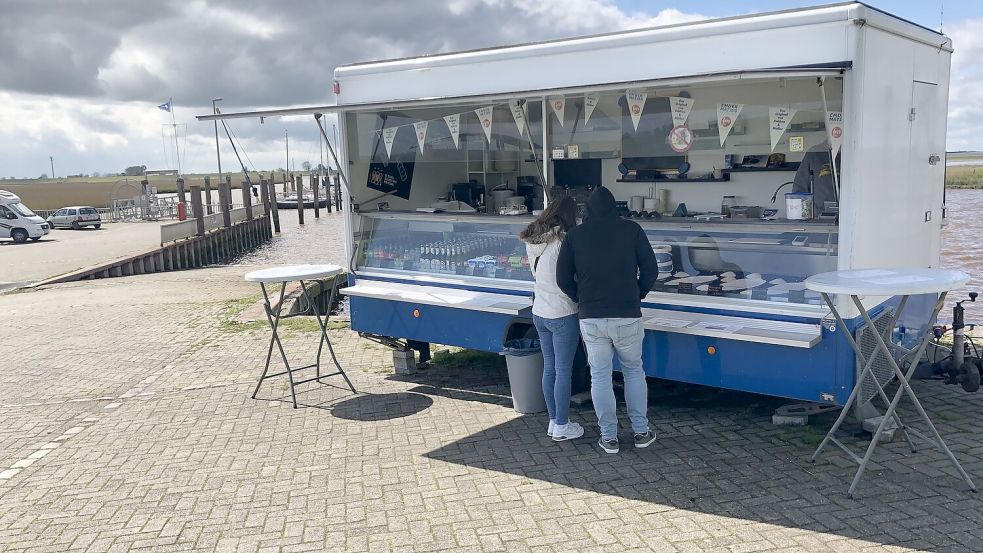 Der Fischwagen wurde Mitte März dieses Jahres eröffnet.