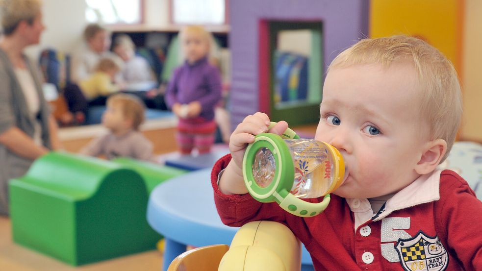 Auf einheitliche Gebühren für die Betreuung für Kleinkinder haben sich die Kommunen im Landkreis Leer geeinigt. Foto: Stefan Puchner/dpa
