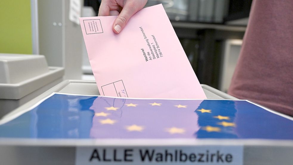 Bei der Briefwahl kann bereits vor dem 9. Juni 2024 bei der Europawahl abgestimmt werden. Foto: Bernd Weißbrod/dpa