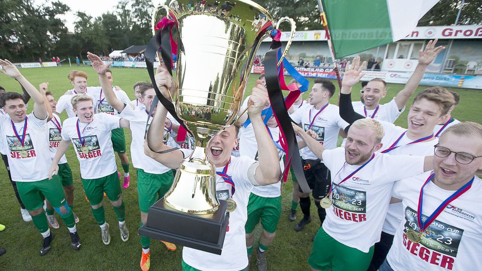 Der SV Wallinghausen eröffnet als Titelverteidiger am 30. Juni das Turnier. Foto: Doden/Emden
