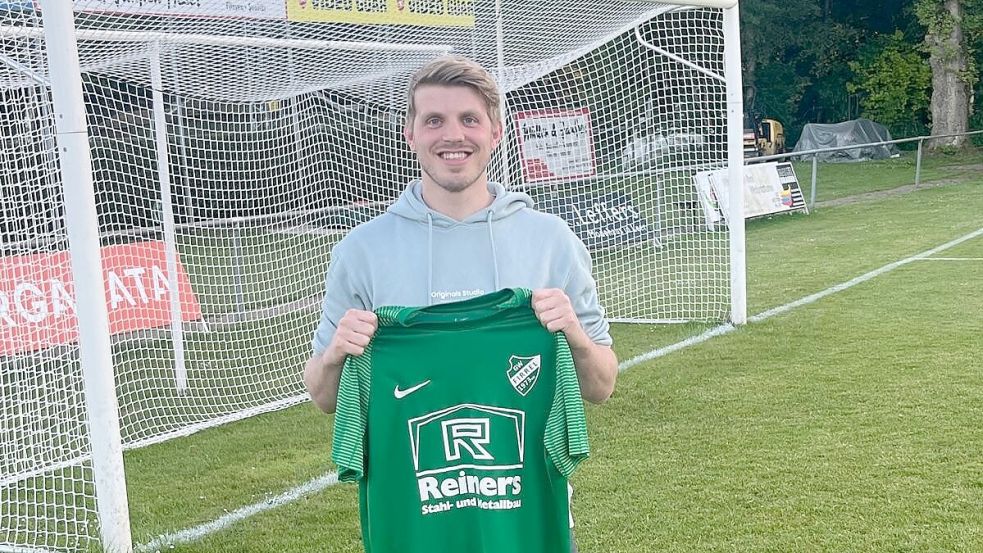 Steffen Busemann trägt künftig ein grünes Trikot. Foto: GW Firrel