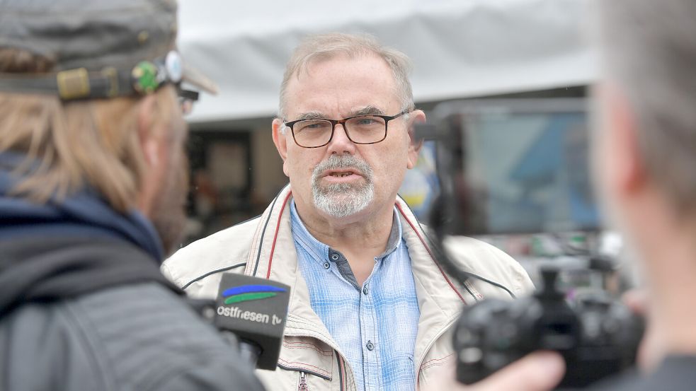 Nur wenige der angesprochenen Bürgerinnen und Bürger wollten vor der Kamera mit uns sprechen. Foto: Ortgies