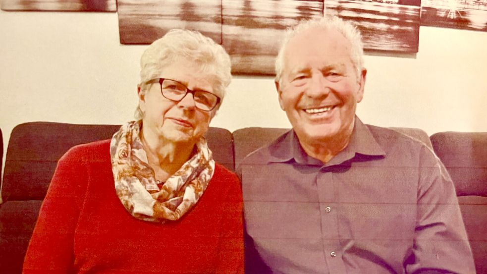 Christel und Walter Freund aus Greetsiel sind seit 60 Jahren miteinander verheiratet. Foto: privat