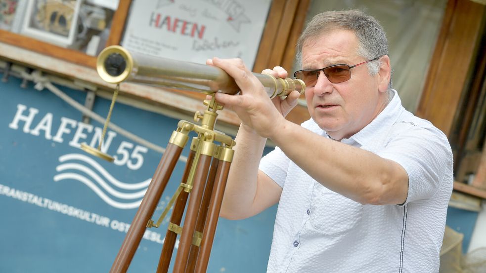 Zahlungen am Horizont zu sehen? Hilmar Bockhacker wartet noch immer auf Geld. Foto: Ortgies