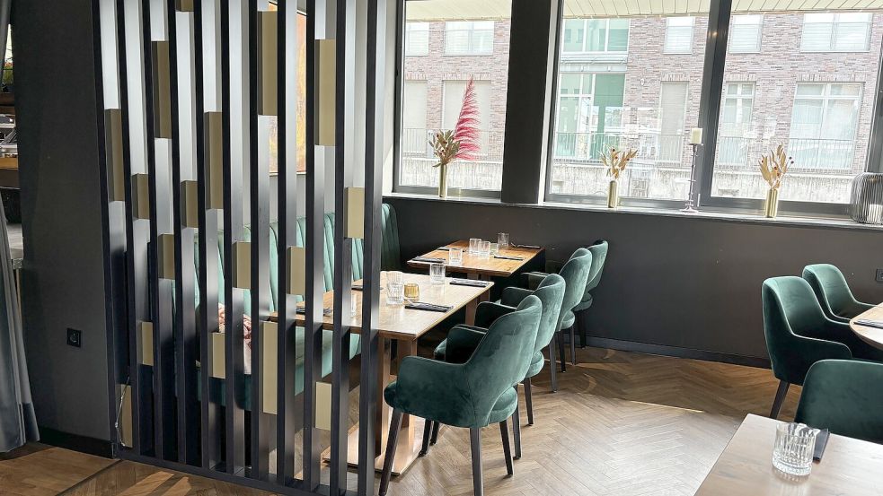 Das Restaurant ist stilvoll eingerichtet. Foto: Bothe