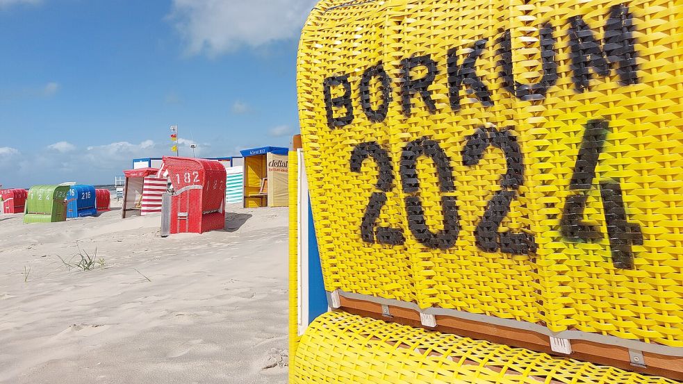 Borkum 2024: Beim Wetter und den Buchungen ist noch Luft nach oben. Foto: Ferber