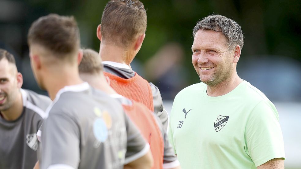 Noch voller Tatendrang: der langjährige Firrel-Trainer Bernd Grotlüschen. Foto: Doden/Emden