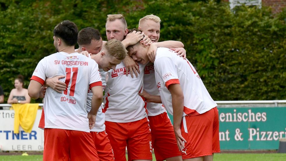 Der SV Großefehn feierte einen Sieg zum Saisonstart. Foto: Damm