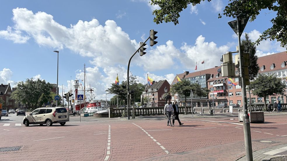 Hier wird es keinen zusätzlichen Zebra geben: zwischen Kiosk und Delfttreppe. Foto: Schuurman