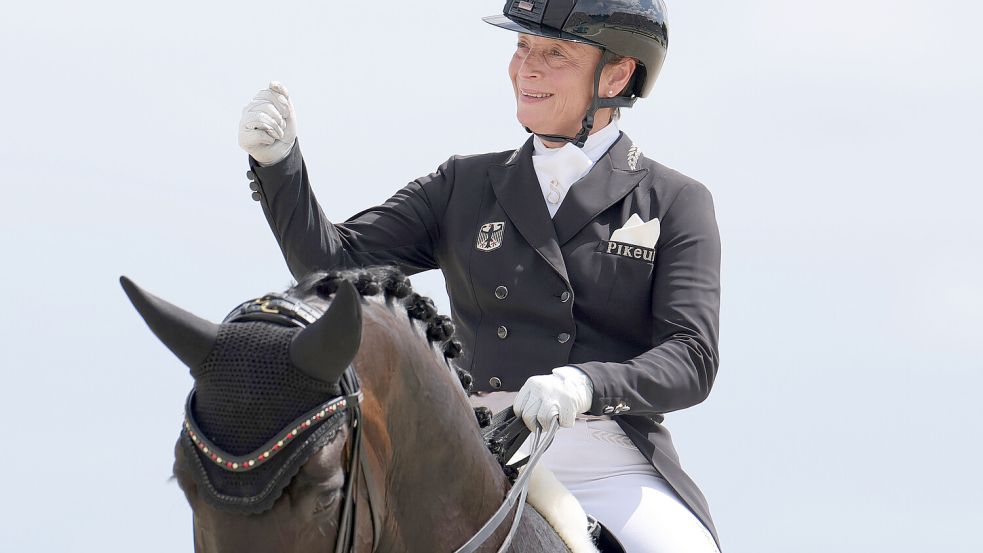 Isabell Werth holte bei Olympia in Paris zwei Medaillen. Foto: Rolf Vennenbernd/dpa