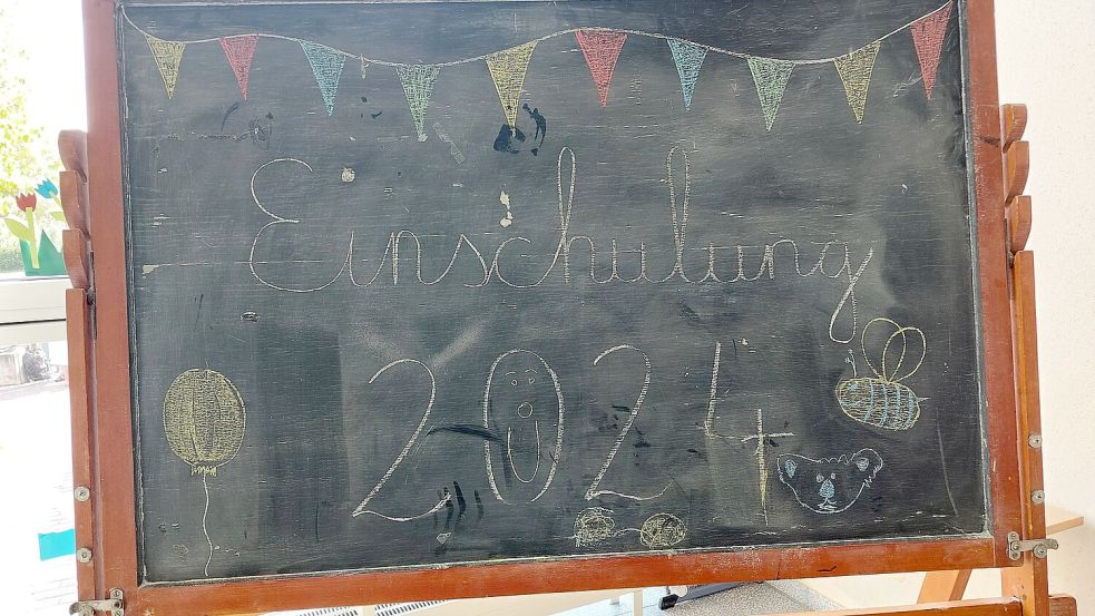 521 Kinder wurden in Emden für das Schuljahr 2024/25 an öffentlichen Grundschulen eingeschult. Hinzukommen Kinder der ersten Klassen an der Förderschule sowie die Neuzugänge an der freien Grundschule. Foto: Hanssen