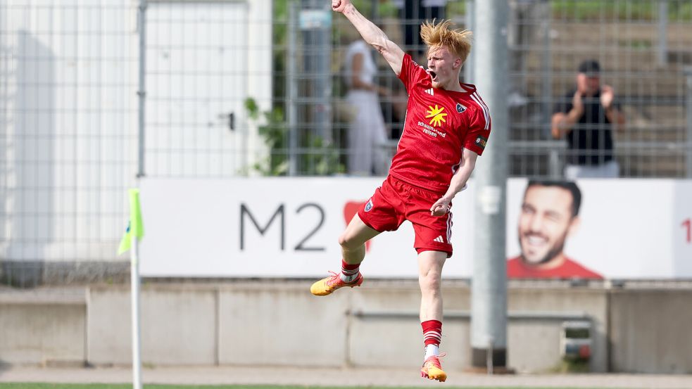 Pascal Steinwender erzielte den 1:1-Ausgleich.