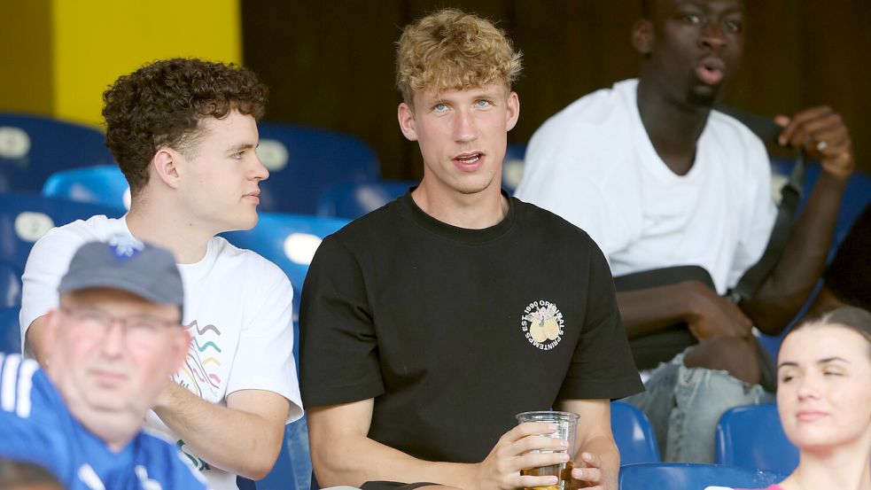 Lasse Rosenboom erlebte den Kickers-Sieg.