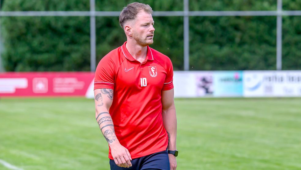 Kevin Böse stand nur ein paar Monate als Trainer beim SV Frisia Loga an der Seitenlinie. Foto: privat