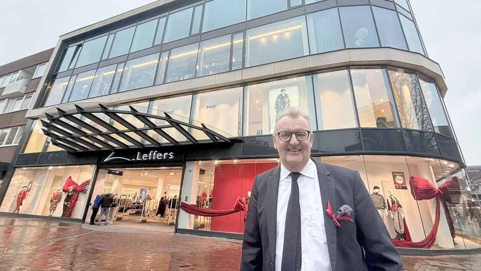 Johannes Poppen ist seit August wieder Geschäftsführer von Leffers in Leer. Foto: Bothe