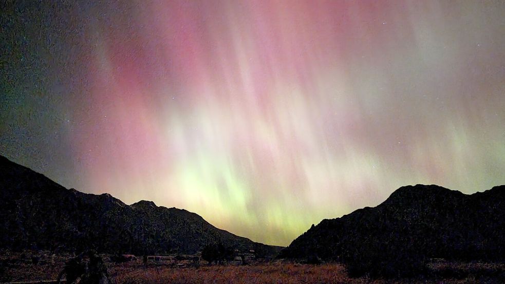 Die Südlichter am Mount Cook waren ein Naturspektakel. Foto: privat