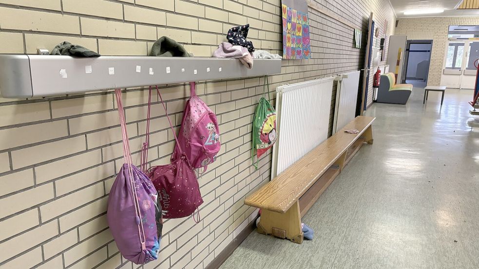 Rund 300 Kinder besuchen die Westerburgschule. Sie ist die größte Grundschule in Emden. Foto: Hanssen