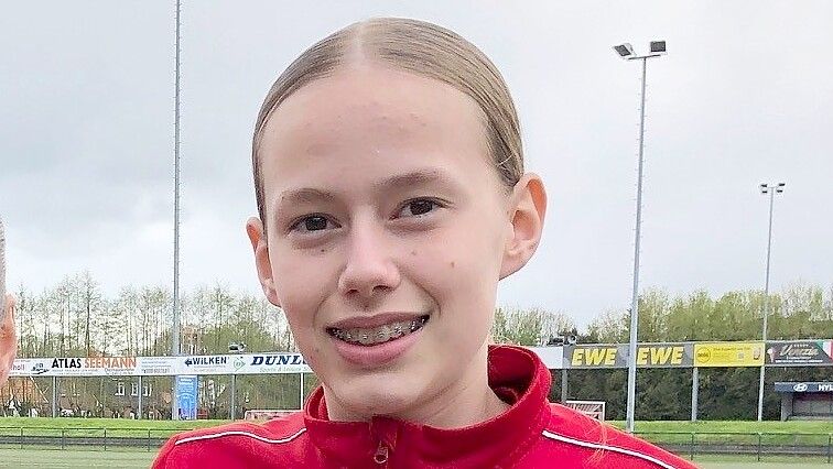 Tomke Brandes bestritt ihr zweites Länderspiel. Foto: Siemens