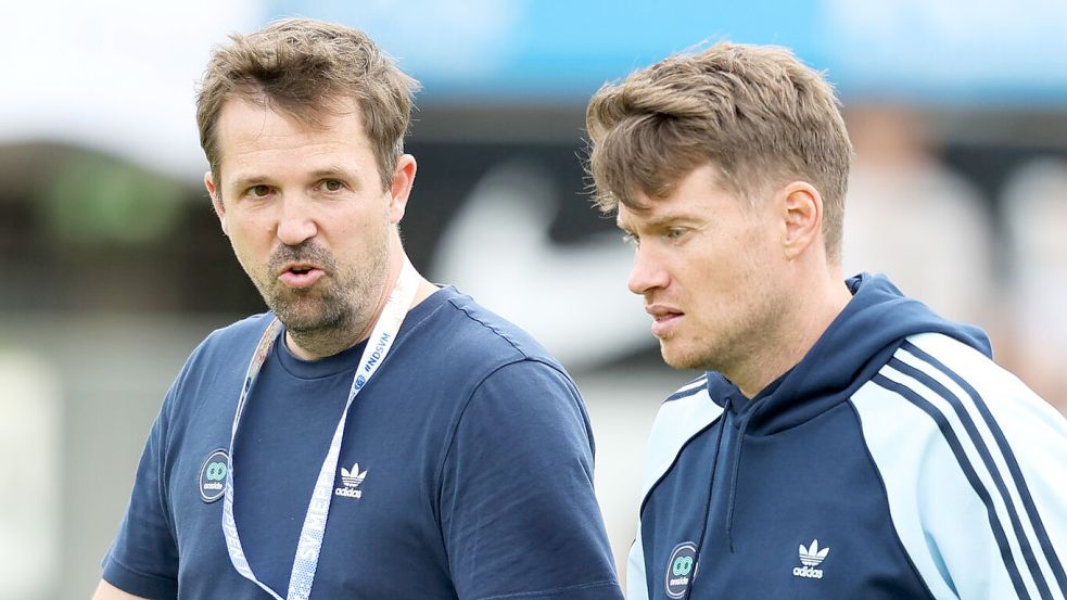 Nils Janzen (links) und Henning Rießelmann freuen sich über den deutlich höheren Zuschauerschnitt.
