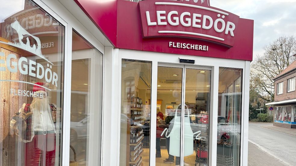 Markus Leggedör leitet die gleichnamige Fleischerei in Weener und ist Obermeister der Innung Leer. Foto: Vogt