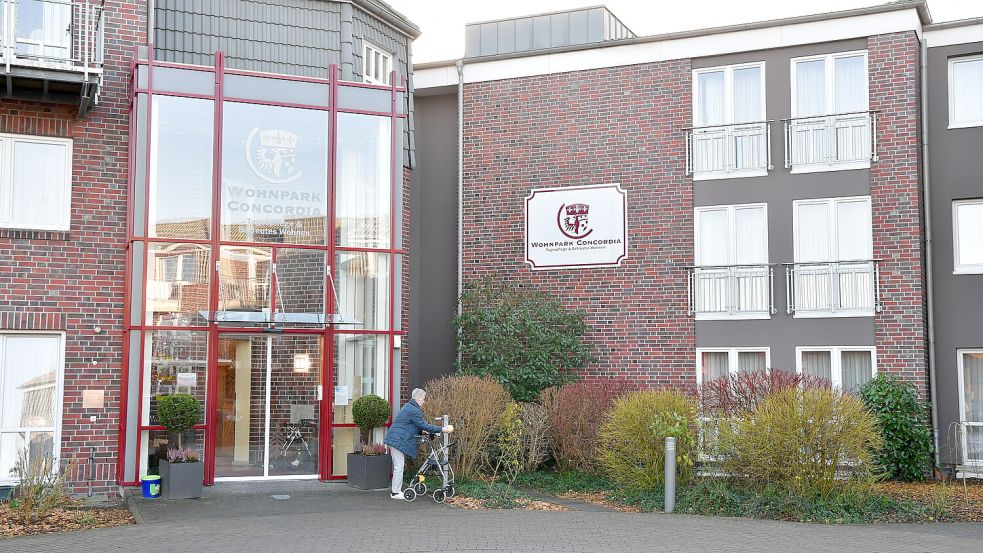 Der Wohnpark Concordia in Hinte-Suurhusen. Viele Bewohner haben den Zweiten Weltkrieg als Kinder miterlebt.