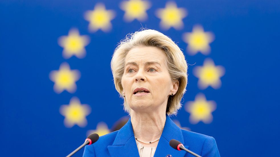 Schafft es Ursula von der Leyen, die politische Mitte zu stärken? Foto: dpa/Philipp von Ditfurth