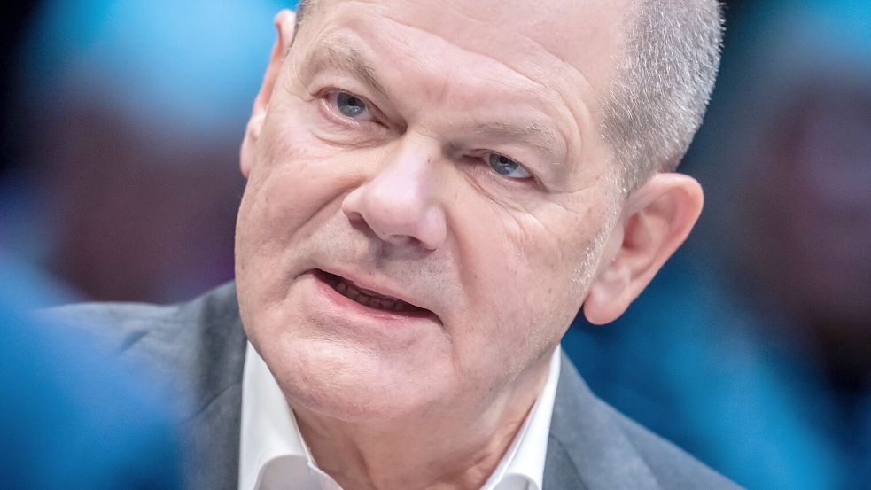 Stellt an diesem Montag die Vertrauensfrage im Bundestag: Kanzler Olaf Scholz (SPD) Foto: dpa