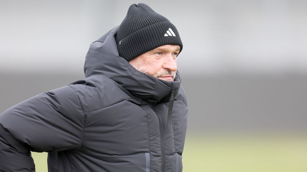 Dick eingepackt durfte Stefan Emmerling zufrieden sein.