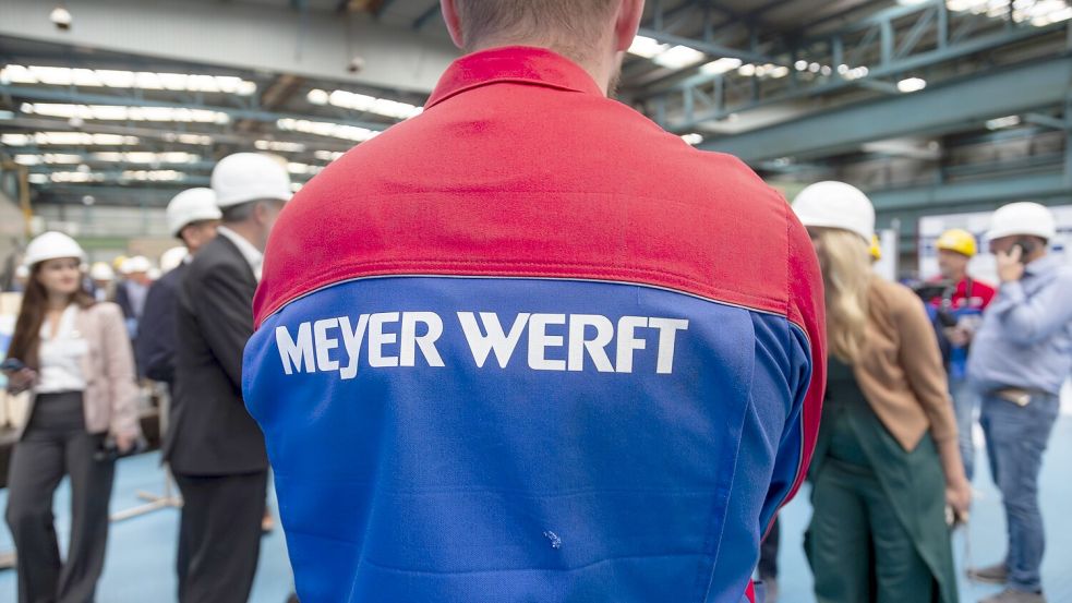 Durch die staatliche Rettung wurden tausende Arbeitsplätze auf der Meyer Werft in Papenburg und bei Zulieferern gesichert. Foto: Lars Schroer
