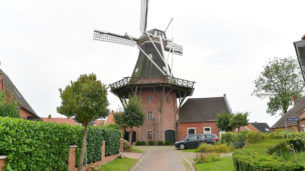 Die Rysumer Mühle, einer der Lieblingsorte von Hans Böke. Foto: Wagenaar/Archiv