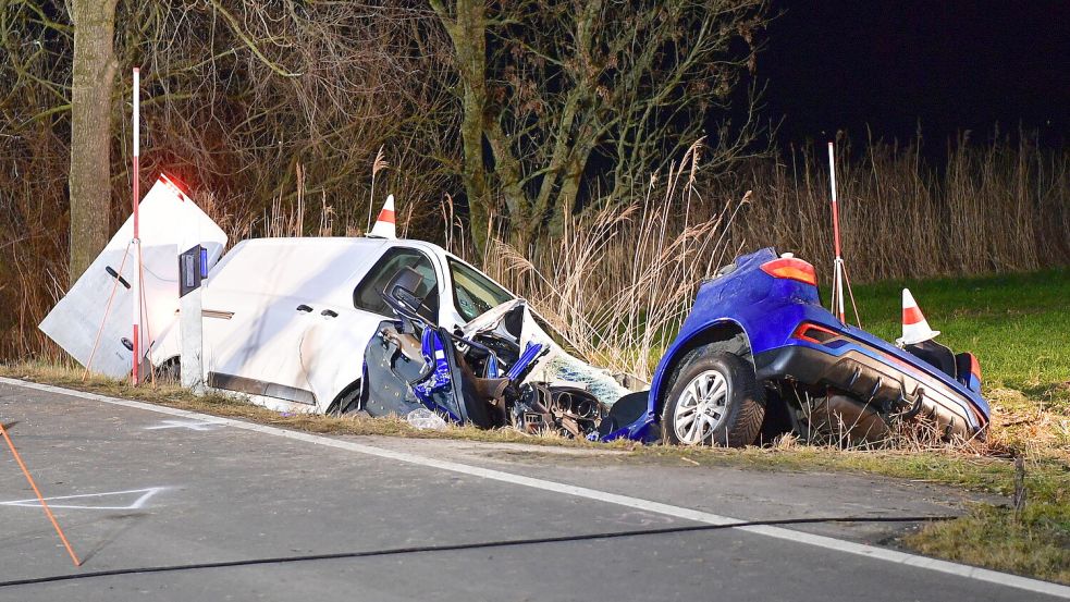 Bei dem Unfall am 17. Februar 2025 starben zwei Menschen. Foto: Wagenaar/Archiv