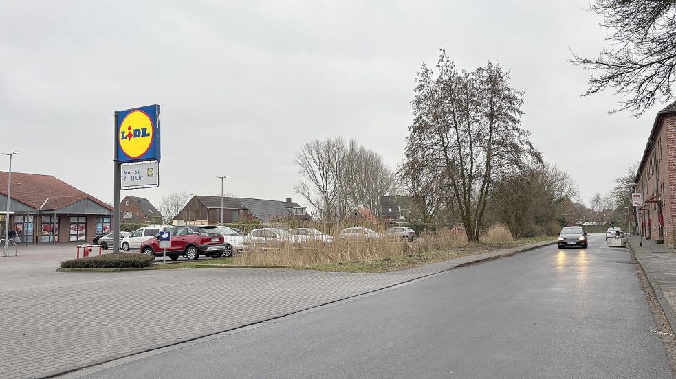Zu eng, zu viel Verkehr: So schätzt Lidl die Lage an der Folkmar-Allena-Straße ein. Foto: Schuurman