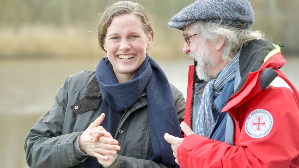 Kennen sich schon gut: Picco von Groote und Klaus-Peter Wolf. Foto: Ortgies