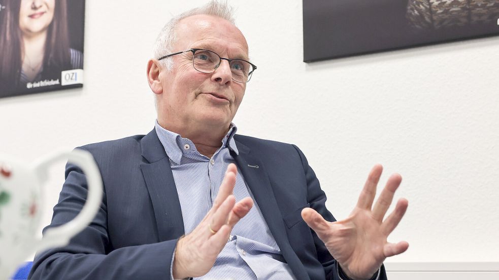 Johann Doden verabschiedet sich in den Ruhestand. Foto: Hock
