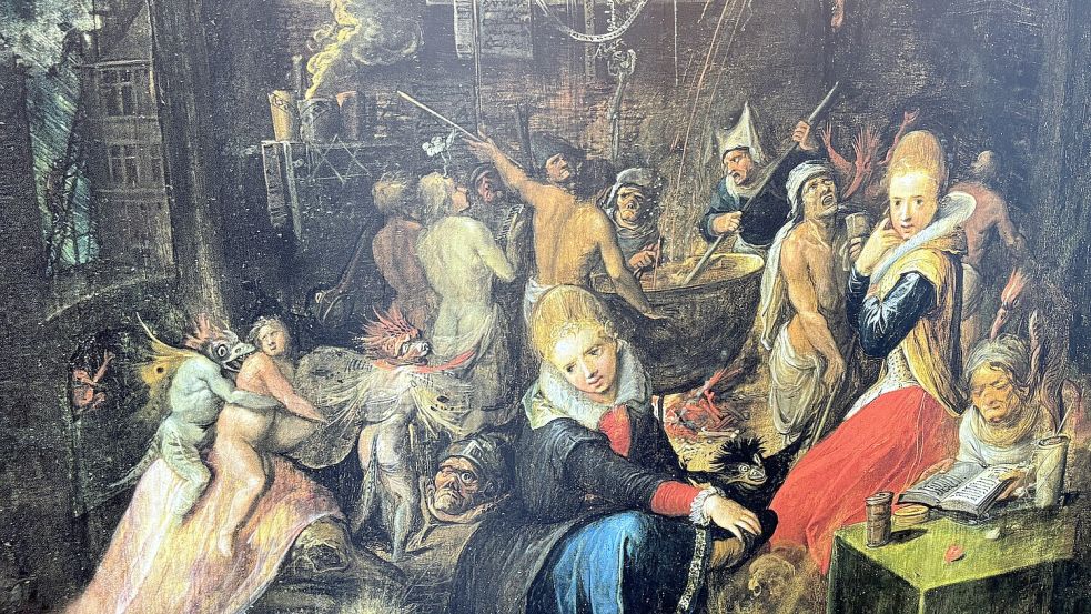 In der Kunst wurde das Thema immer wieder aufgegriffen. Wie auf dem Gemälde „Hexenküche“ von Frans Franken d. J. (1625). Foto: Vogt