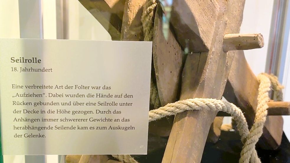 Die Methoden der Folter waren vielfältig. Foto: Vogt