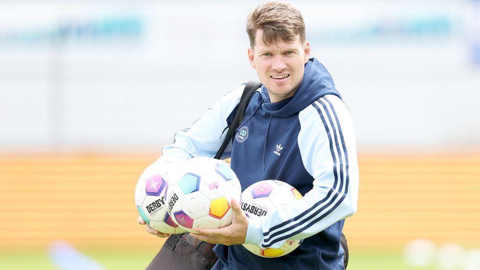 Kickers-Manager Henning Rießelmann bastelt am Kader für die neue Saison. Foto: Doden/Emden