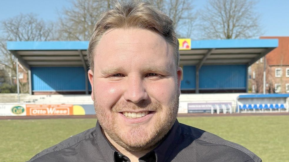 Jan-Niklas Eickels wird zur neuen Saison neuer Cheftrainer bei Germania Leer. Foto: Herzog