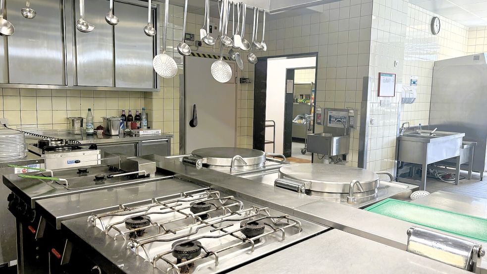 Für die Küche wurde schon neues Equipment angeschafft, weiteres soll folgen. Foto: Vogt