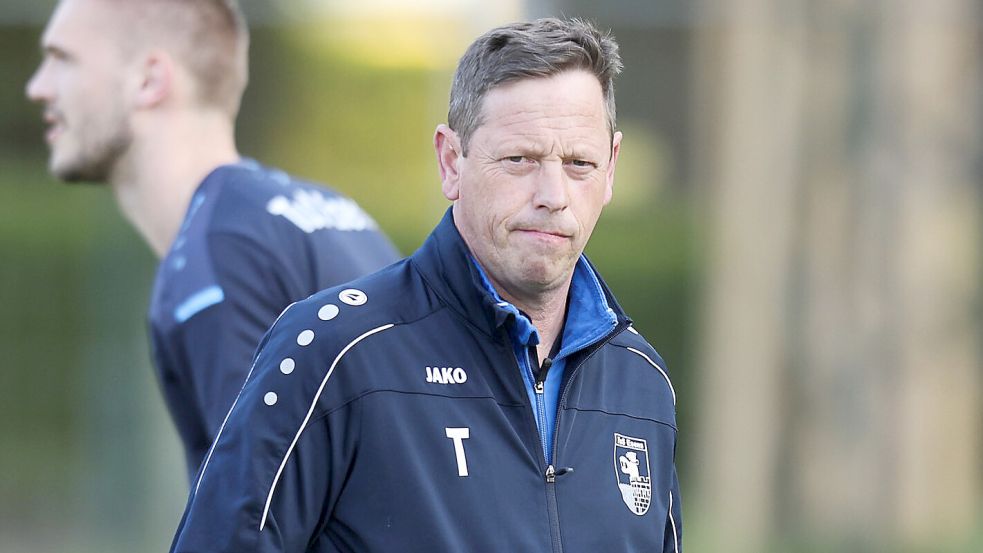 Ralf Backhaus hat mit Esens eine top Ausgangsposition. Foto: Doden/Emden