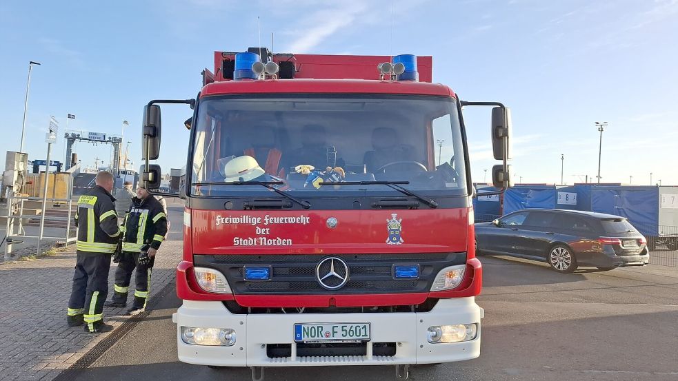 Die Feuerwehr wurde zu einem Einsatz in Norddeich gerufen
