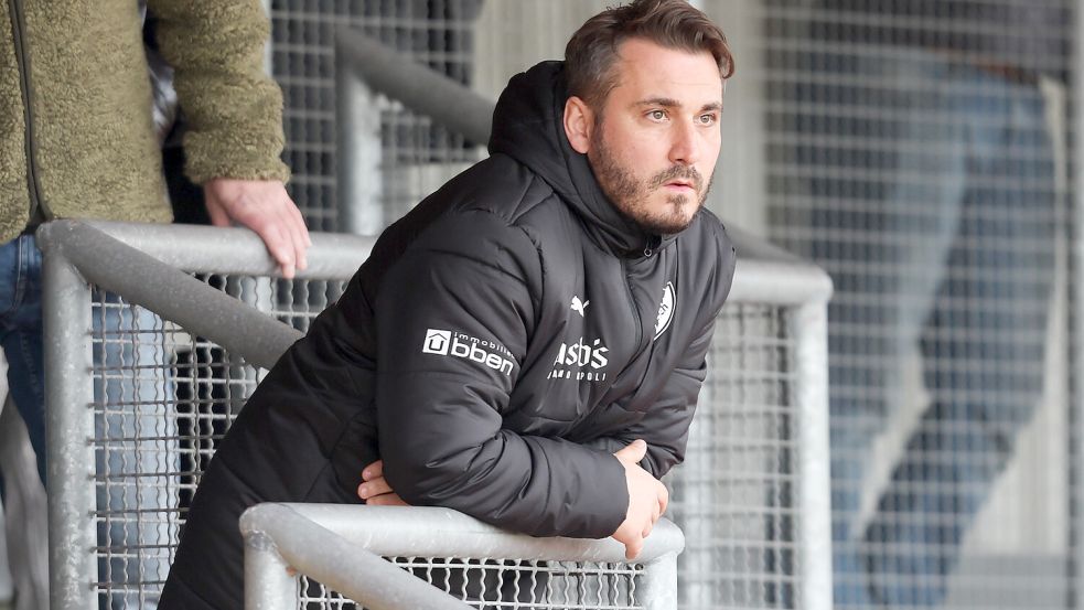 Claudio Casto konnte die erste Hälfte seiner Mannschaft nicht fassen.