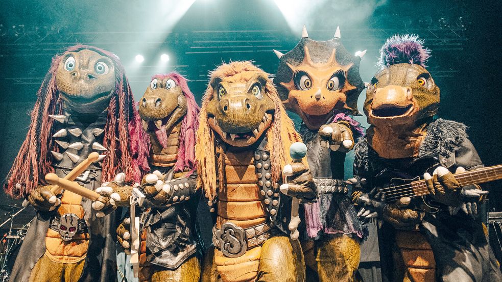 Die Band Heavysaurus gastiert wieder einmal in Leer. Foto: Jens Vetter