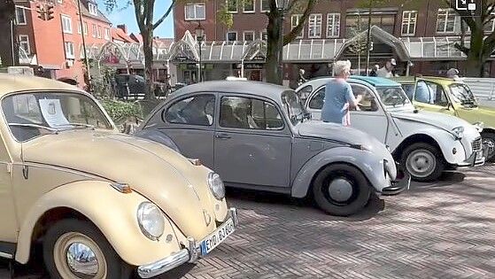 Oldtimer sind am Sonntag in Emdens Innenstadt zu sehen. Foto: Kulturevents Emden