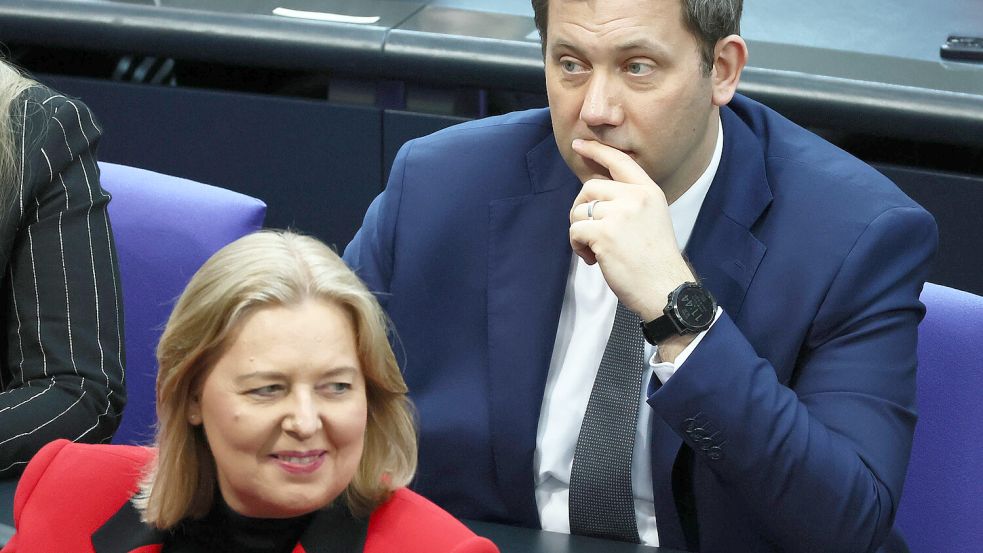 Ex-Parlamentspräsidentin Bärbel Bas hat immerhin noch nicht abgesagt. Bildet sie bald mit Lars Klingbeil die Doppelspitze der SPD? Foto: IMAGO/Emmanuele Contini