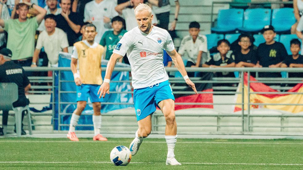 Lennart Thy trifft und trifft in Singapur und Asien.